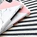 iPhone 8 Plus Case, iPhone 7 Plus Case, Jwest Marble Design Pink Geometric Anti-Scratch &Fingerprint Shock Proof Thin Non Slip Matte Back Hard Protective Cover for Apple iPhone 7 Plus/iPhone 8 Plus