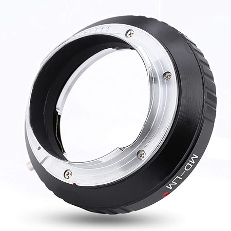 Elerose MD-LM Objektivadapter Ring für Kamera Objektiv, für Minolta-Objektive to Leica M-Mount-Kameras