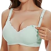 Dresime Nursing Bras for Breastfeeding Seamless Maternity Bra Ultra Comfort Pregnancy Sleep Bralette for Women