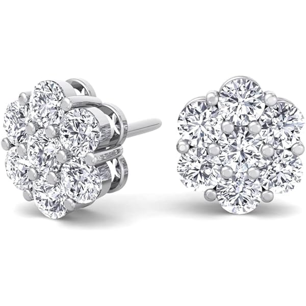 Amazon.com: Mens Women's Brilliant 925 Sterling Silver