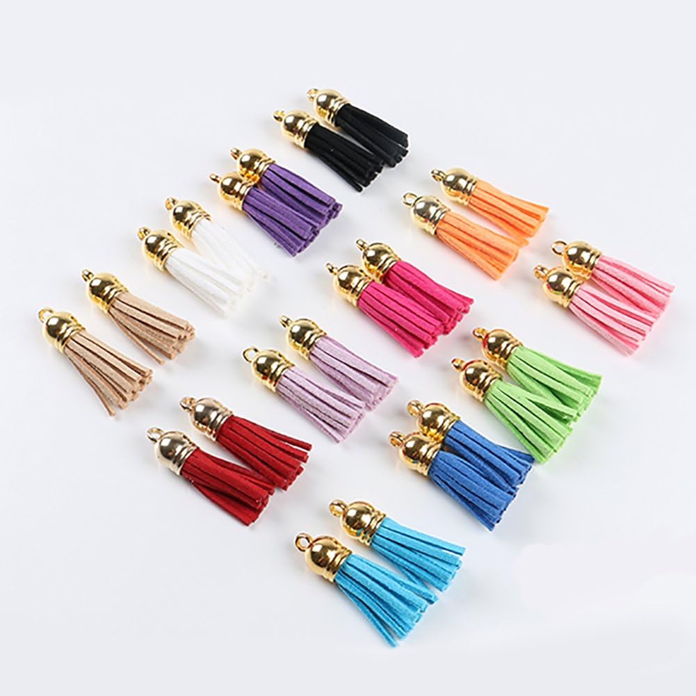 10X Phononey Quaste Baumwolle Mini Quasten DIY