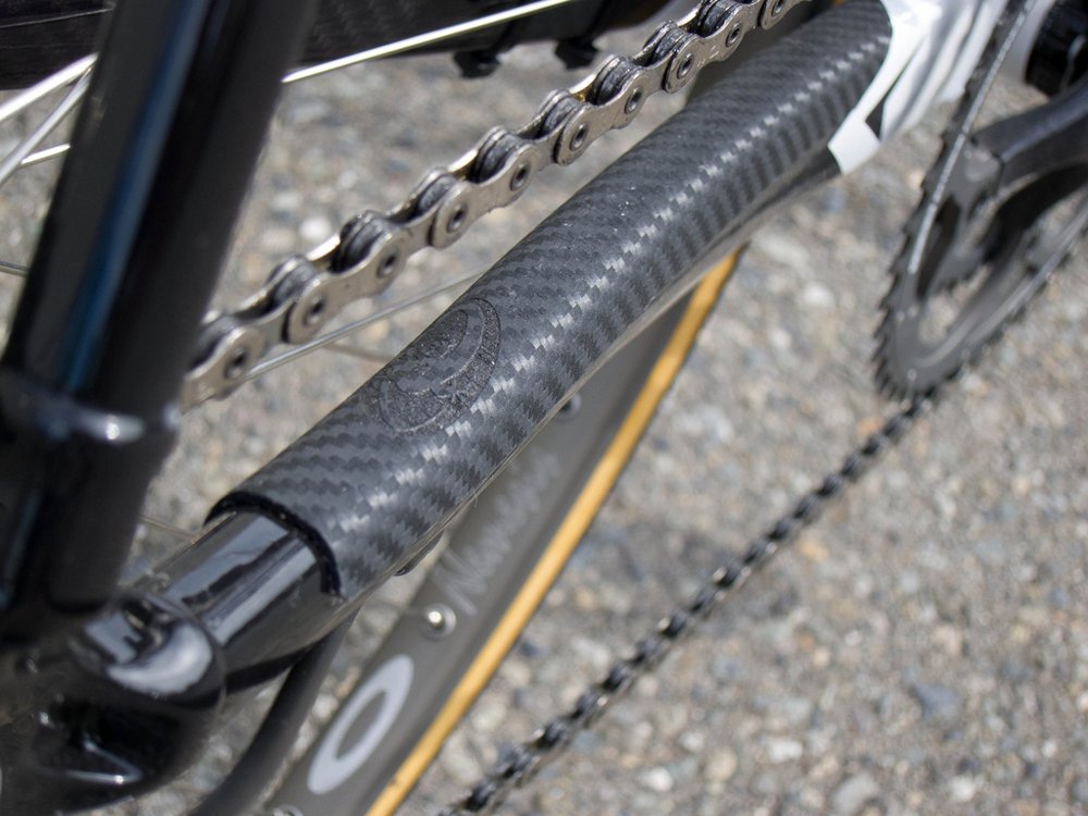 thumbnail image 2 of Lizard Skins Small Frame Protector Patch – Carbon Leather Finish, Bike Protection (LBPDS200) 2 of 6