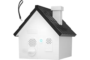 NUPEC Anti Bark Device for Dogs Indoor,Dog Bark Deterrent Devices,Bark Box for Barking Dogs,Barking Dog Silencer,50 Ft Barking Dog Silencer,Safe for Dogs and Humans,Indoor and Outdoor Use (Black and White)