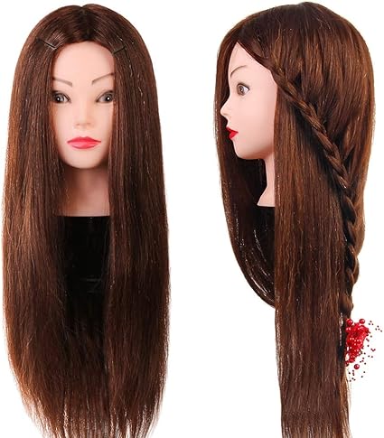 Tfmox Training Head 24 60 Real Animal Hairdressing Mannequin