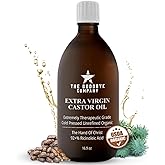 The Goodbye Company Extra Virgin Castor Oil - 16.9oz - 100% Pure Castor Oil Cold Pressed Unrefined, Hexane-Free - For Healthy