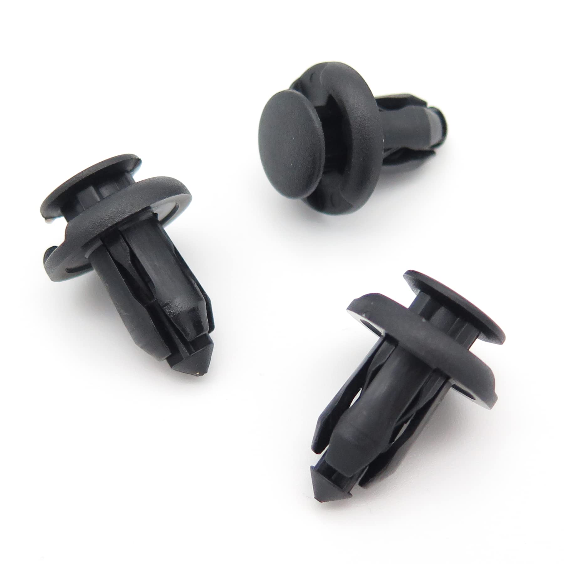 VVO Fasteners- 10mm Bumper Trim Clips- Push Fit Plastic Rivet (Pack of 20)