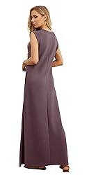 GRECERELLE Womens Summer Casual Loose Split Long