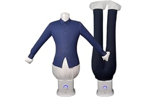 Comodazy Automatic Hot Air Dryer & Iron Machine, Smart Design with 8 Temperature Settings for Clothes, Shirts & Pants Etc, Po