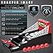SHARPER IMAGE Desktop Arcade Shootout Challenge for Home & Office Desk, Mini Game Machine for Children & Adults, Great Basketball & Bowling Sports Game for Coffee Tables & Playrooms