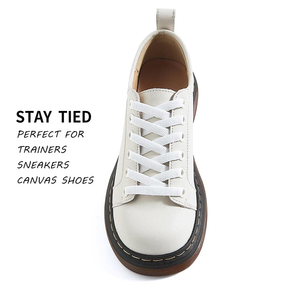 VSUDO Flat Shoe Laces for Sneakers, Shoelaces for Sneakers, Athletic Shoelaces