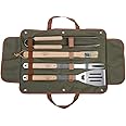 Esschert Design USA GT37 BBQ Tool Set with Canvas Bag