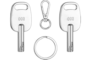 2PCS 008 Master Luggage Key,for Luggage 008 Combination Lock,Suitcase Luggage Lock