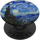 Van Gogh Starry Night Art Painters Designs for Artists PopSockets Adhesive PopGrip