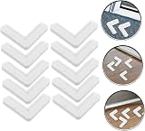 Homoyoyo 10pcs Plastic Window Screen Repair Corner Brackets 90-Degree Internal view 9