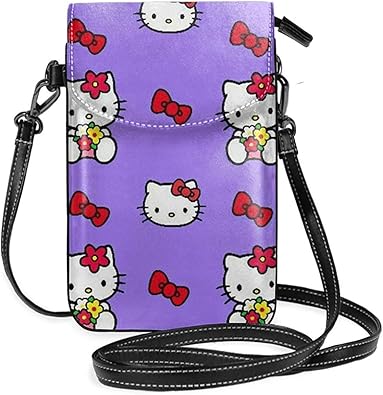 purple hello kitty purse