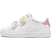 Puma Unisex-Child Smash 3.0 Leather Hook and Loop