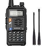 Baofeng UV-S9X3 5 Watt Tri-Band Radio : VHF, 1.25M, UHF, with 2200mAh Large Battery,Includes Dual Band Antenna, 220 Antenna, 
