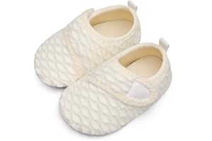 Lisdwde Kids Winter Indoor Household Shoes Toddler Boys Girls House Slippers Warm Socks for Baby