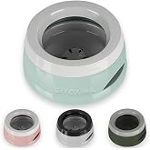 GIYOXIMA Pets No-Spill Slobber Stopper Water Bowl,Splash Proof Drinking Bowl for Home and Travel,No Messy No Drip No Sloppy Water Bowl for Sm-Med Dogs/Cats/Pets 25OZ