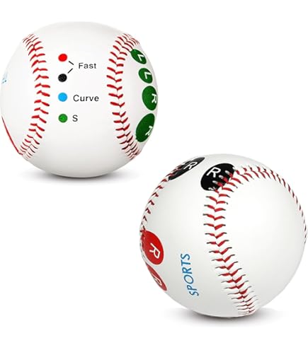 La Balle De Sport De Baseball Folle Et Drôle Vole à Grande Vitesse Après Un Grand Coup Equipement De Sport Vecteur
