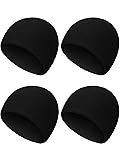 SATINIOR 4 Pieces Cotton Skull Caps for Men Women