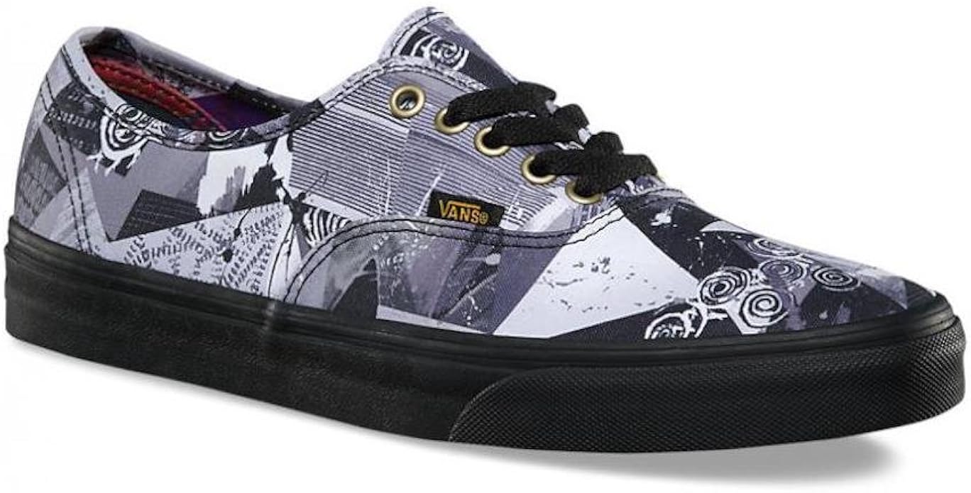 multicolor vans shoes