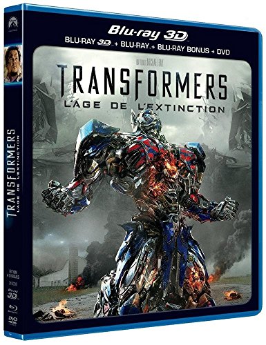Transformers : l'âge de l'extinction - Combo Blu-ray3D + Blu-ray+ DVD