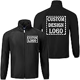 Goldfly Custom Work Jacket Unisex Workwear Personalized Lightweight Team Uniform Customized Windbreaker