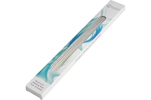 YEJJET 100 Rods Aluminum Welding Rod With Flux 1/16, Aluminum Repair, Brazing Aluminum Simple Solution (13" Length)