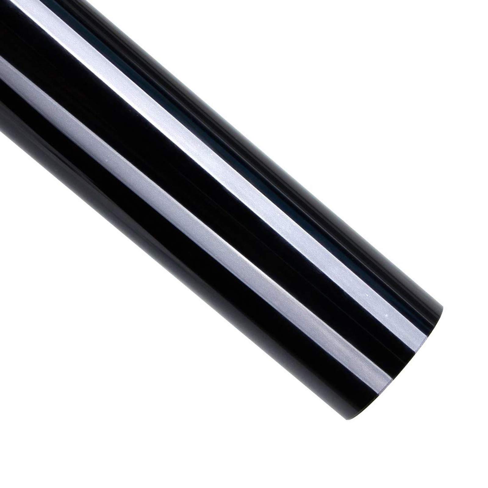 Heat Transfer Vinyl Roll 30.5x152cm HTV Iron On Vinyl for DIY T-Shirt and Fabric (Black)