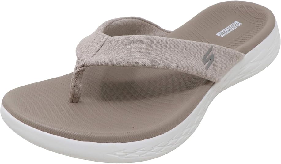 Womens Skechers On The Go Arrow Yoga Foam Toe Post Sandals Flip Flops US 6-11 | eBay