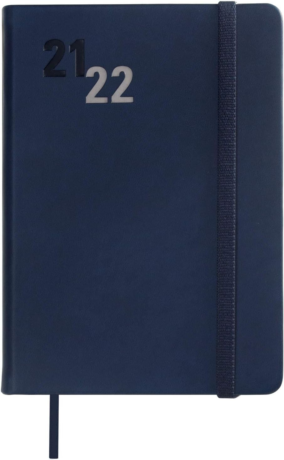Finocam Calendar 2021 2022 1 Day Page September 2021 August 2022 12 Months M4 118 x 168 Natural Croma Blue Spanish