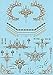 Gold Temporary Tattoos by Golden Ratio Tats, Metallic Festival Face Paint, Gold and White Masquerade Tattoos (Wifey Face Mask)