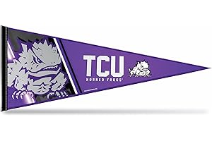Rico Industries NCAA Primary 12" x 30" Felt Wall Décor Pennant - Great for Home/Bed Room/Man Cave Décor