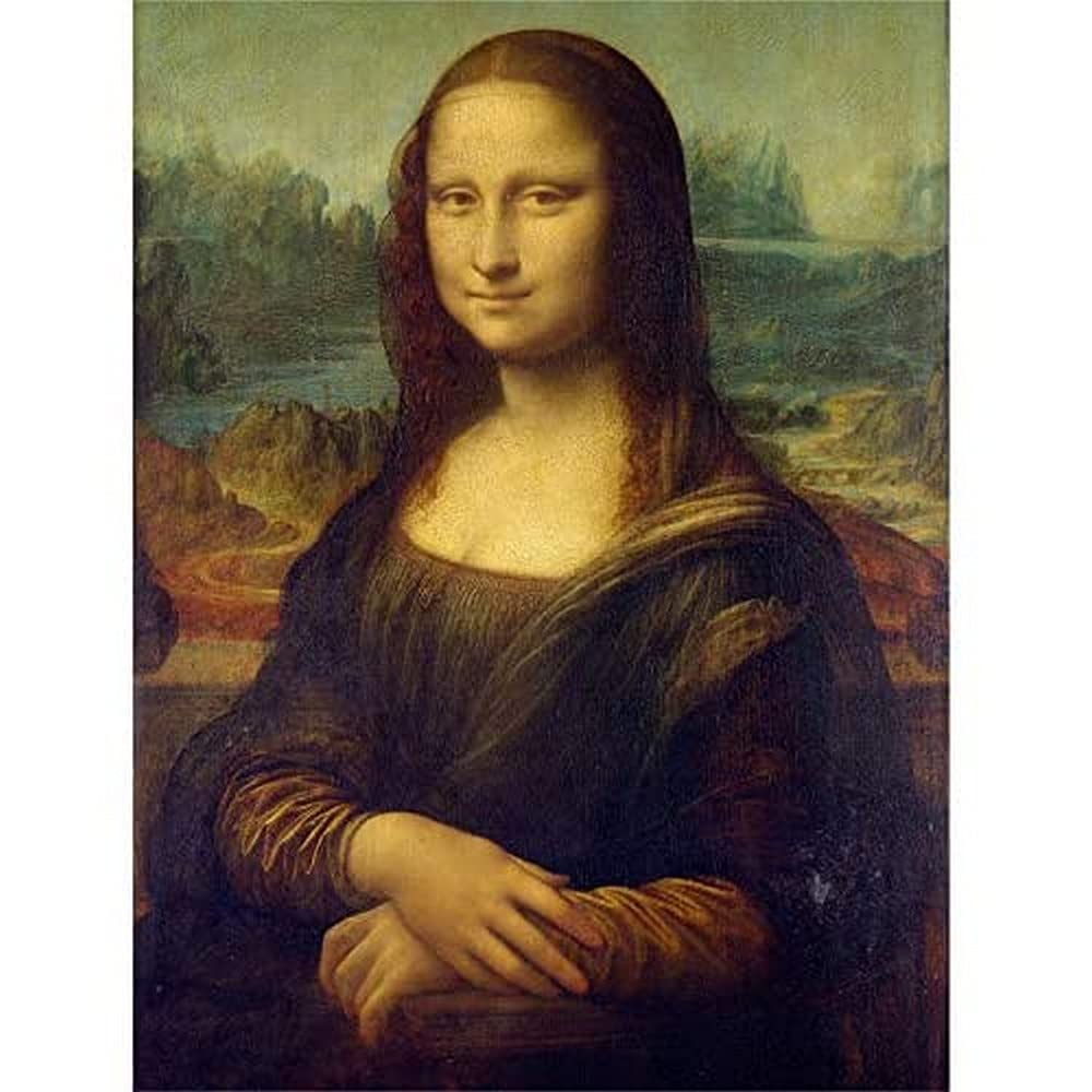 Da Vinci Mona Lisa Canvas Wall Art Print
