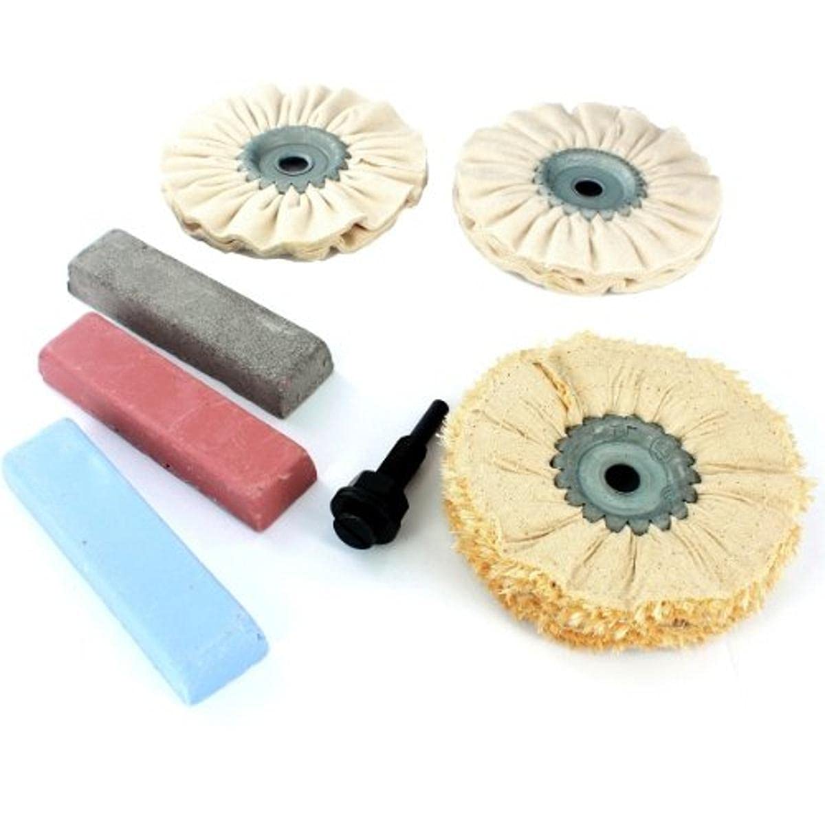 Policraft PC1002/AU Steel and Stainless Steel Automotive Polishing Kit