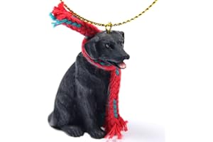 Conversation Concepts Black Lab Tiny Miniature One Christmas Ornament - Delightful!