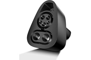 GODIAG CCS1 to Tesla Charger Adapter for Model 3/S/X/Y, 250KW Power 500V DC Fast Charging Compatible with Level 3 Charging Station with CCS1 Plug