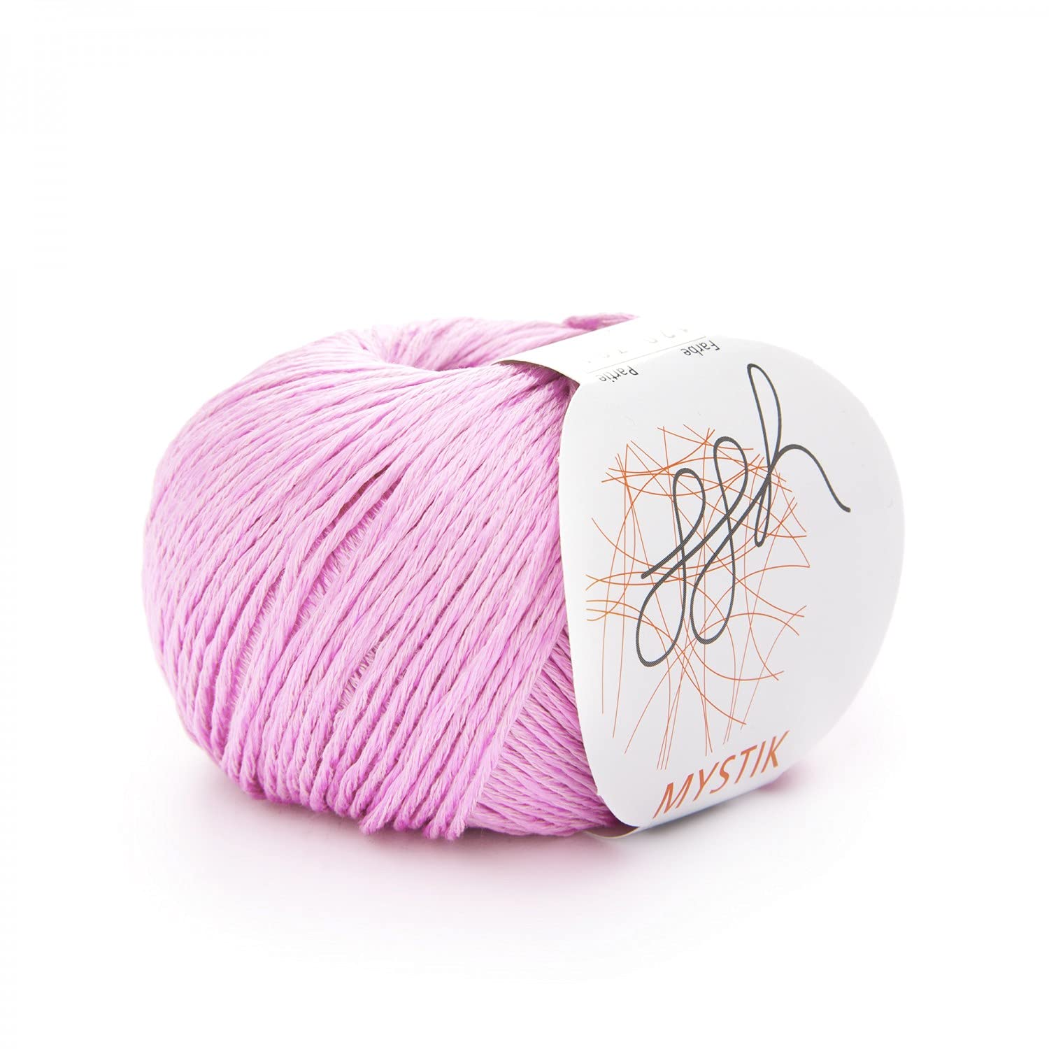 ggh Mystik - 110 - Pink - Cotton with Viscose for Knitting and Crocheting