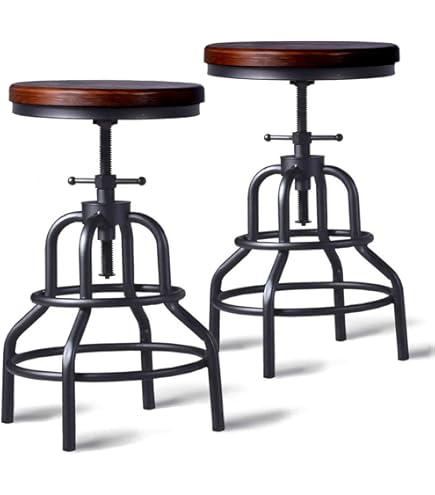 こ*う様 DULTON : BAR STOOL ANTIQUE BLACK Amazon.com: Diwhy Industrial Vintage Counter Stool, Kitchen