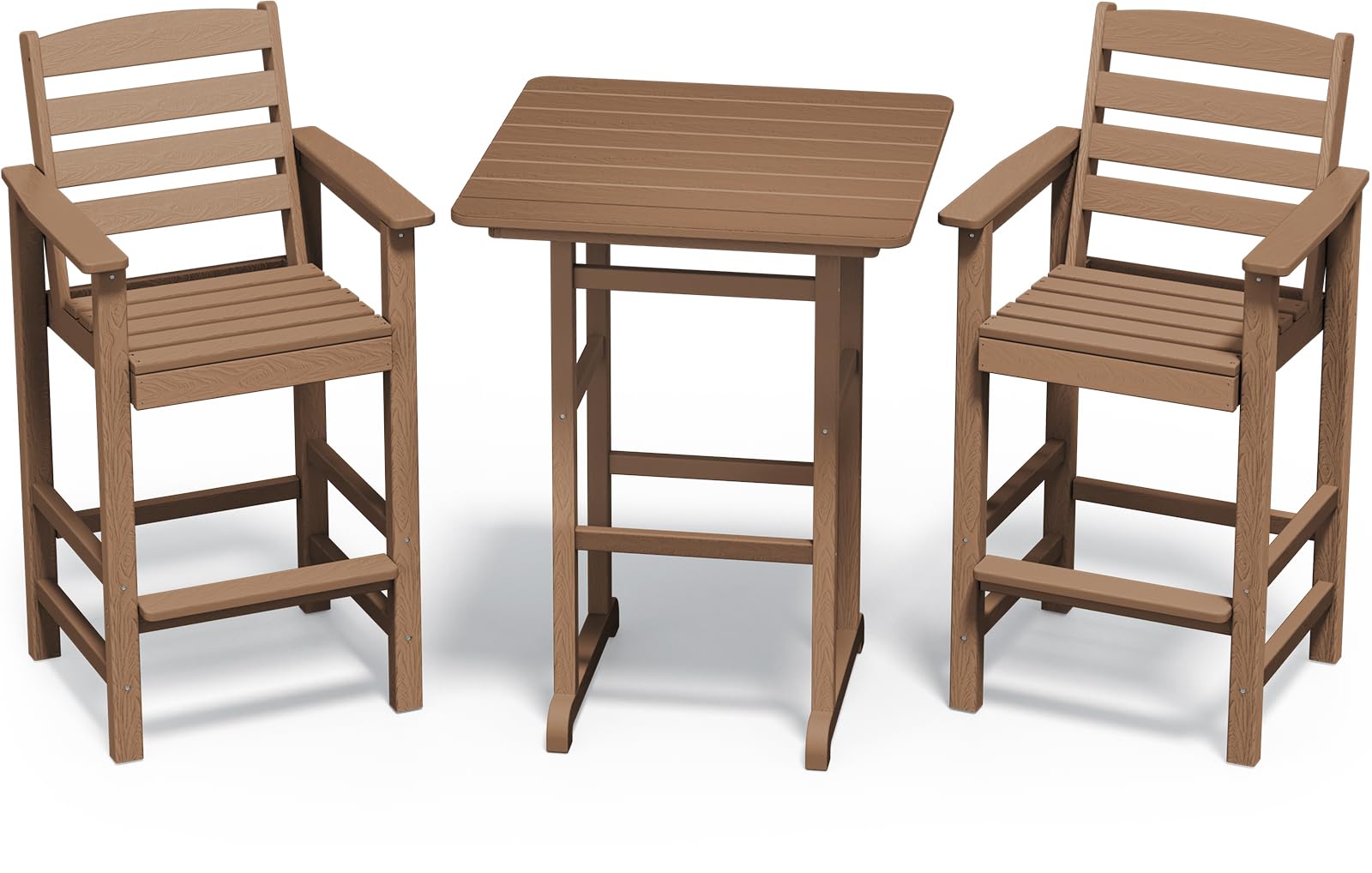 SERWALL Balcony Adirondack Chairs and Table 3