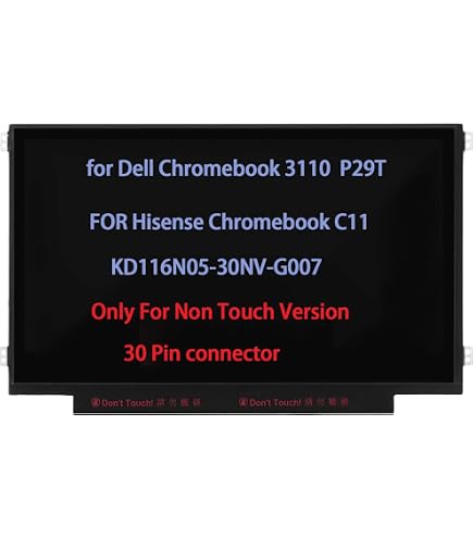 Schermo Touch 11,6 Pollici Con Cornice Per Dell Chromebook 3110 2-in-1 – Modello JCGNV