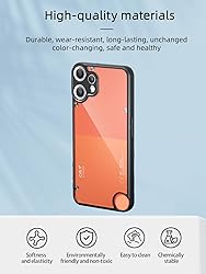 UYRUREL for CMF Phone 2 Pro Case, Lightweight TPU