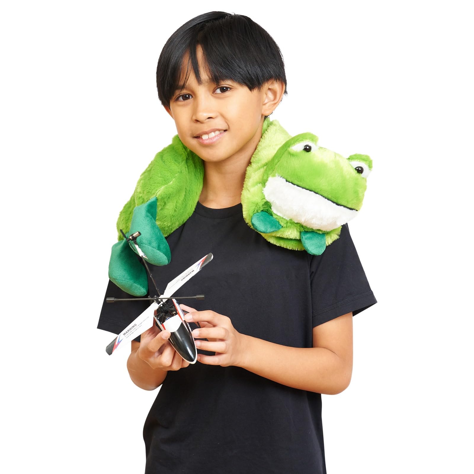 Sentire-Sensory UK – Freddie The Frog 2LB (1kg) Weighted Plush Shoulder Wrap & Lap Pad with Drawstring Storage Bag – Gentle Sensory Support for SEN Classroom & Home Use