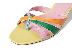 Steve Madden Women's Cary Heeled Sandal, Bright
