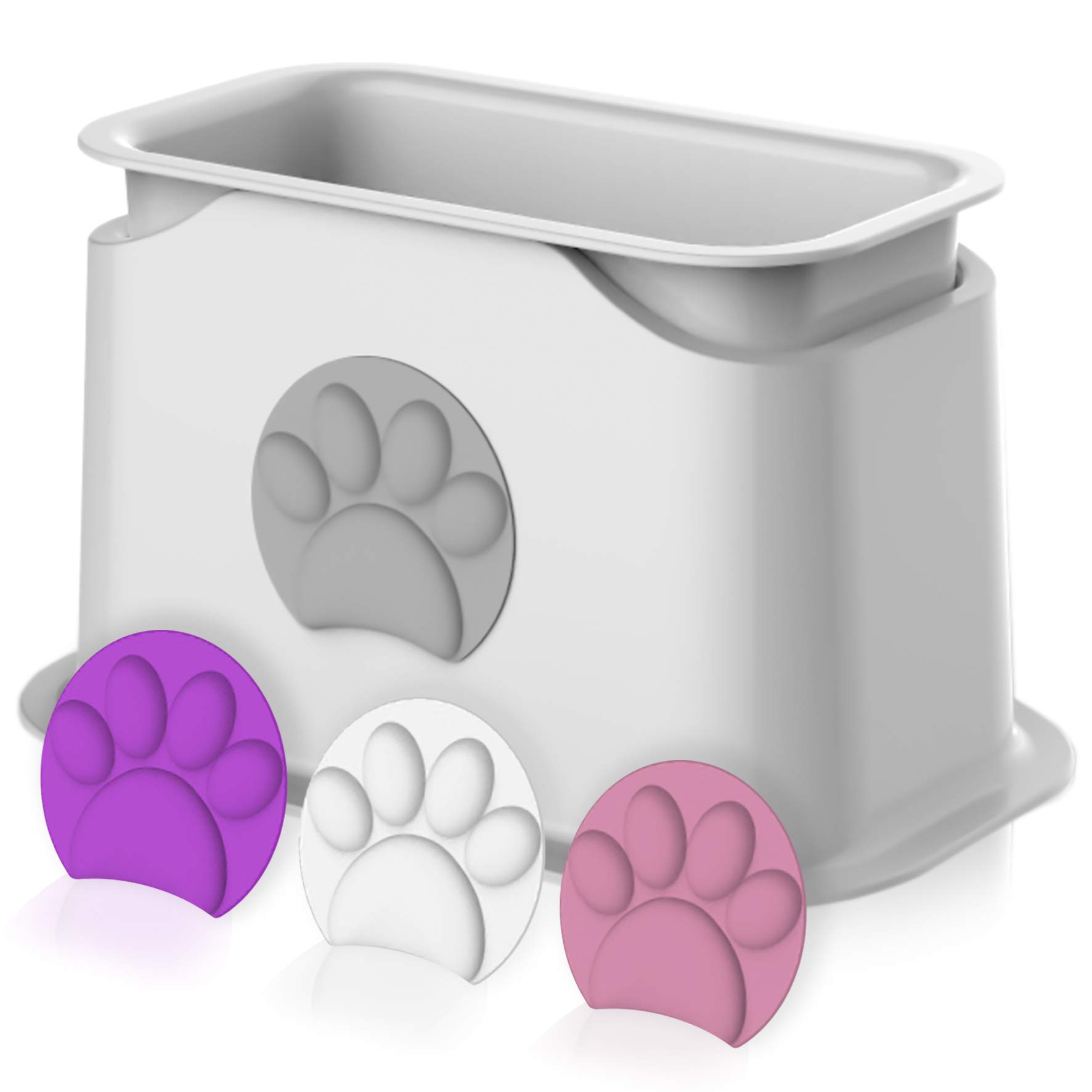 Photo 1 of iPrimio Universal Cat Litter Scooper Holder - Durable with Heavy Scoopers Holding Stability - Kitty Litter Box Scooper Accessory - Works with Plastic & Metal Cat Scoop Holder - 4 Color Options