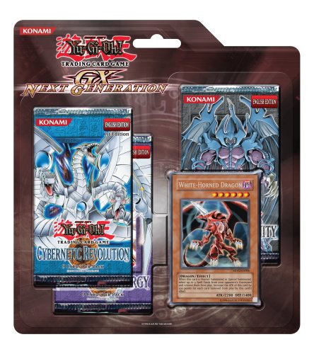 YuGiOh GX Card Game Generation Next SE Special Edition Pack [White Horned Dragon Card]