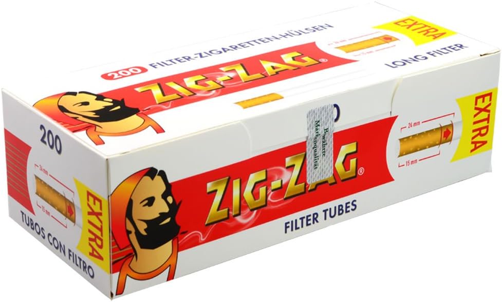 2000?(200) Zig Zag Cigarette Tubes) Extra (???Cigarette Filter Tubes