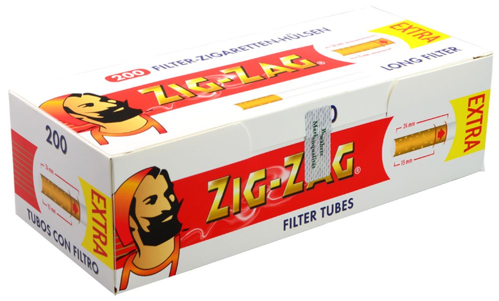 2000?(200) Zig Zag Cigarette Tubes) Extra (???Cigarette Filter Tubes