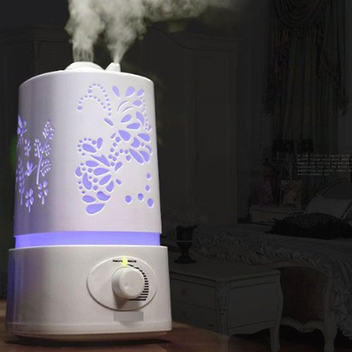 Legendary-Yes New Style 1.5L Ultrasonic Home Aroma Humidifier Air Diffuser Purifier Atomizer